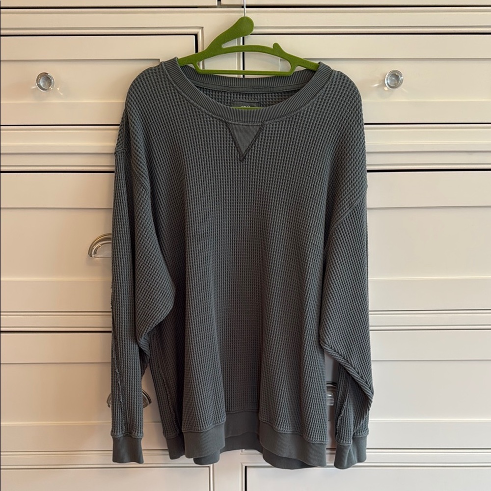 Aerie Waffle Knit Long Sleeve